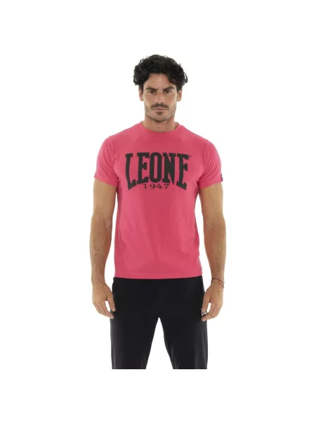 Scurt tricou Leone 1947 cu mâneci scurte roz