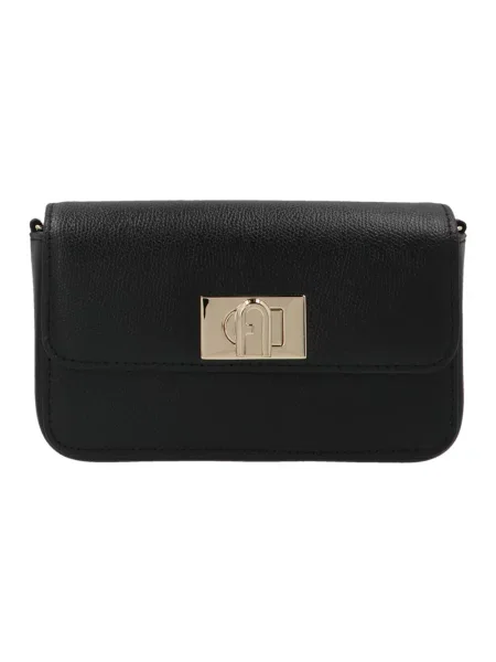 Torebka Furla skórzana czarna