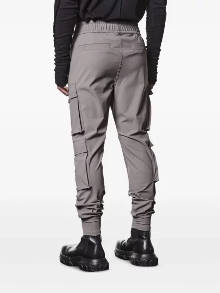 Pantaloni cargo Thom Krom cu cordon gri