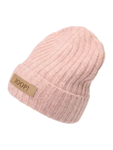 JOOP! Căciulă Aiana maro cămilă / roșu deschis / negru roz