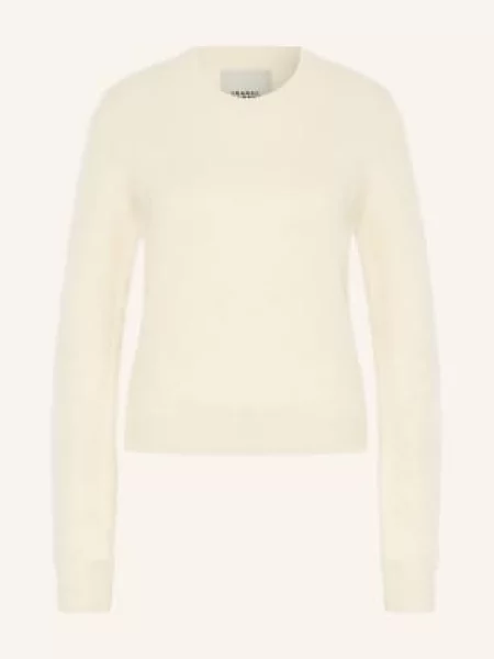 Isabel Marant Sweter Hermine Z Alpaką weiss