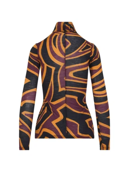 Top Pucci cu imagine negru