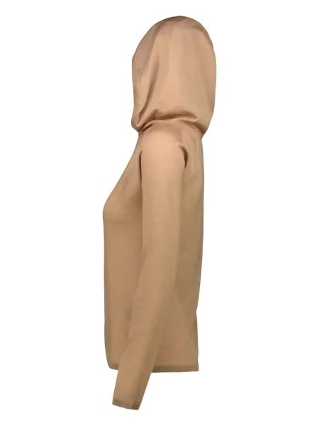 Haftowana bluza z kapturem Courreges wełniana