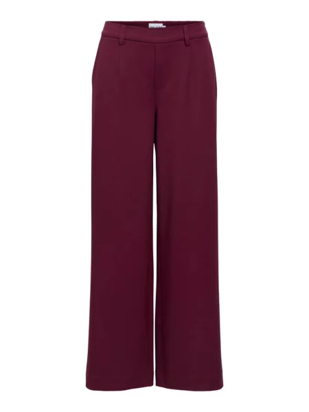 OBJECT Pantaloni OBJLisa vin roșu