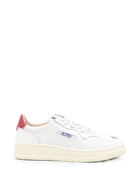 Sneakerși Autry din piele alb