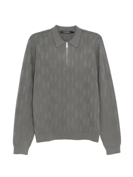 Pulover Karl Lagerfeld gri