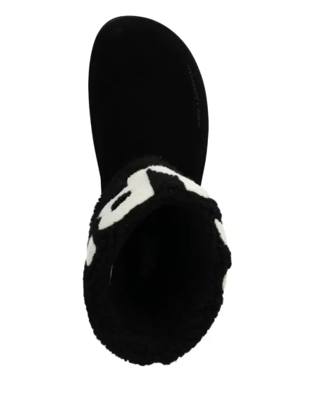 Termic botine Karl Lagerfeld cu platformă negru