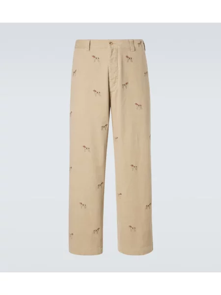 Pantaloni Polo Ralph Lauren de catifea cord bej