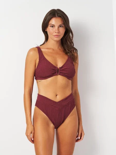 Купальник Cupshe бордовий
