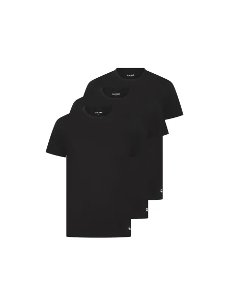 G-STAR Trikó és alsó póló T-Shirt Crew fekete