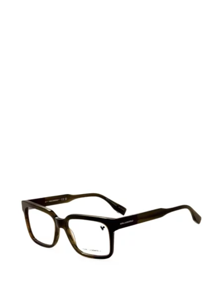 Ochelari de soare Karl Lagerfeld cu dungi maro