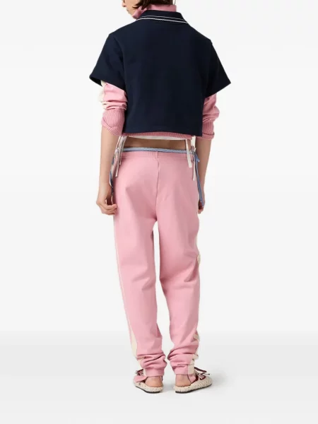 Pantaloni Miu Miu roz