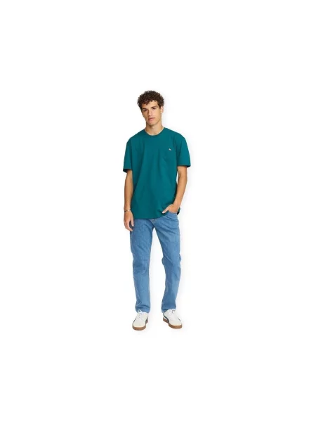 Revolution Tricou cyan verde