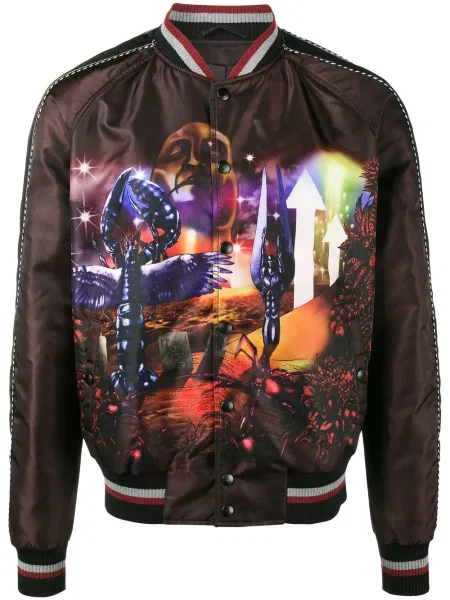 Geacă bomber Lanvin cu imagine