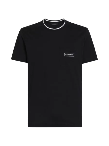 Tricou Dolce & Gabbana cu autograf negru