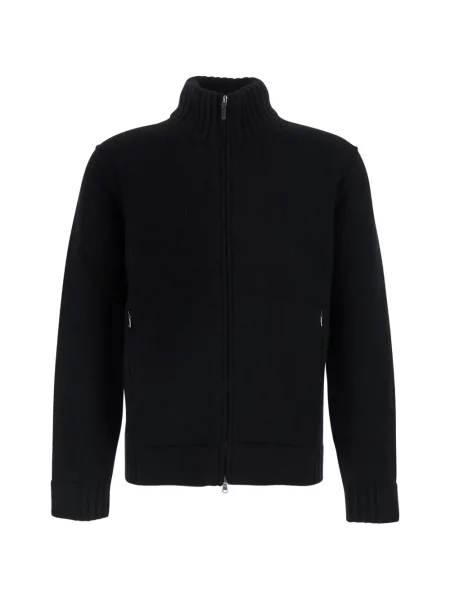 Cardigan Kangra de lână negru