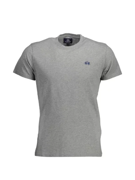 Tricou La Martina cu autograf gri