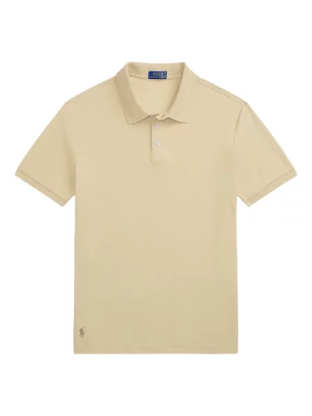Șapcă Polo Ralph Lauren din fleece cu dungi cu volane albastru