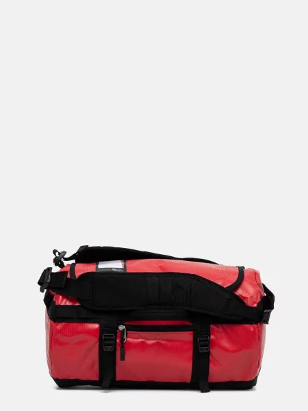 The North Face geanta Base Camp Duffel rosu