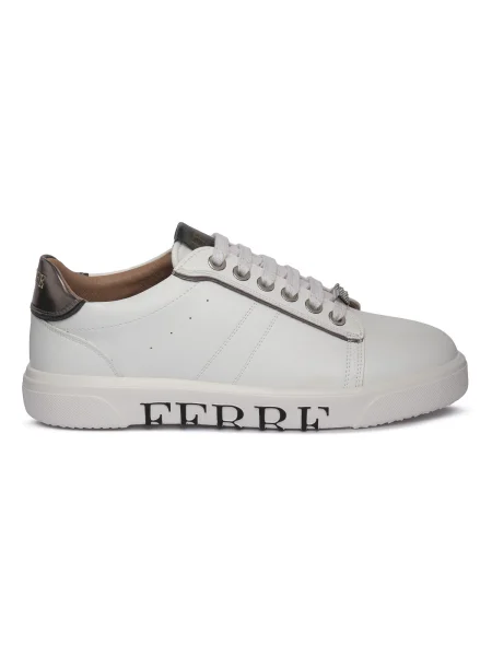 Pantofi Ferre alb