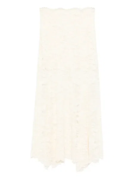 Fusta maxi Rabanne din dantelă