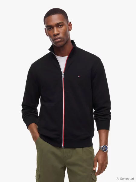 Tommy Hilfiger Hanorac negru