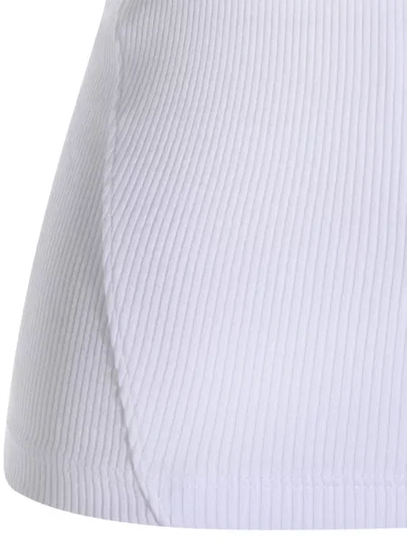 Vestă Rag & Bone cu nervuri alb