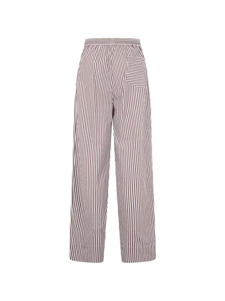 Pantaloni Des Phemmes cu paiete maro