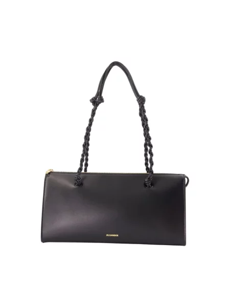 Torebka Jil Sander skórzana czarna