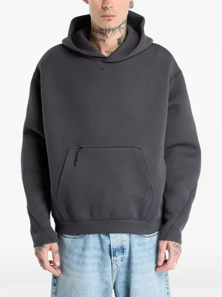 Șnur de strângere boxeri Nike cu autograf din fleece gri