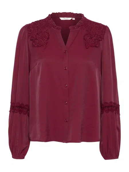 Cream Bluza Luna' bordo