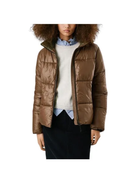 Geacă de blugi Pepe Jeans maro