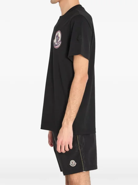 Tricou Moncler cu autograf negru