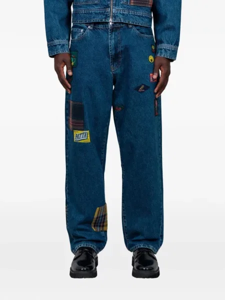Pantaloni Patta albastru