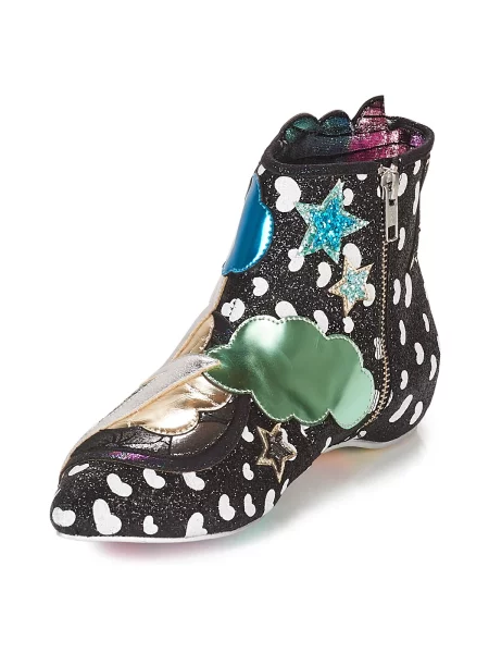 Botine Irregular Choice negru