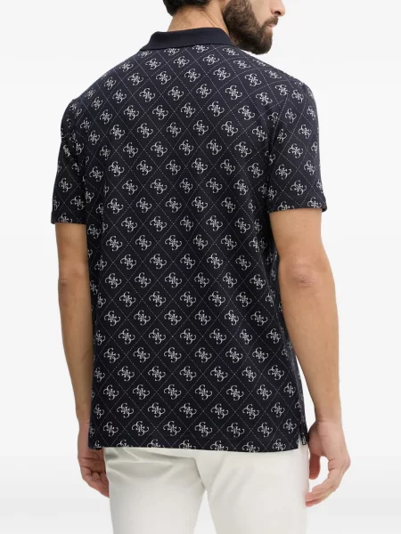 Μικρός polo Guess με σχέδιο μπλε