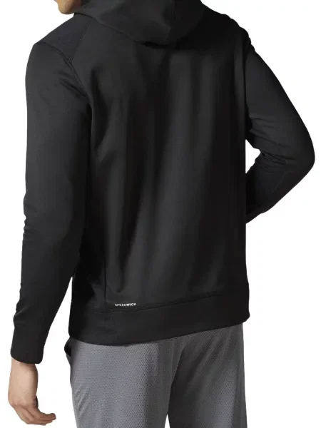 Hanorac cu glugă Reebok cu imagine negru