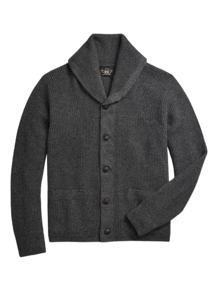 Cardigan Ralph Lauren Rrl din cașmir gri