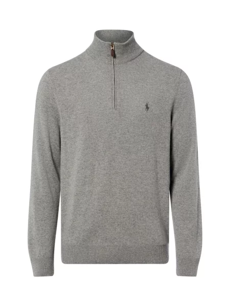 Polo Ralph Lauren sweter wełniany szary