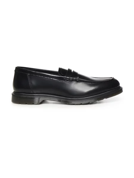 Półbuty Dr. Martens skórzane czarne