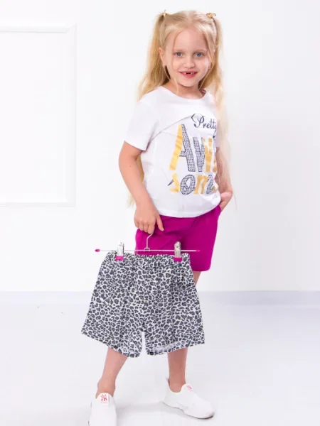 Дитячий Набір шортів Носи своє рожевий