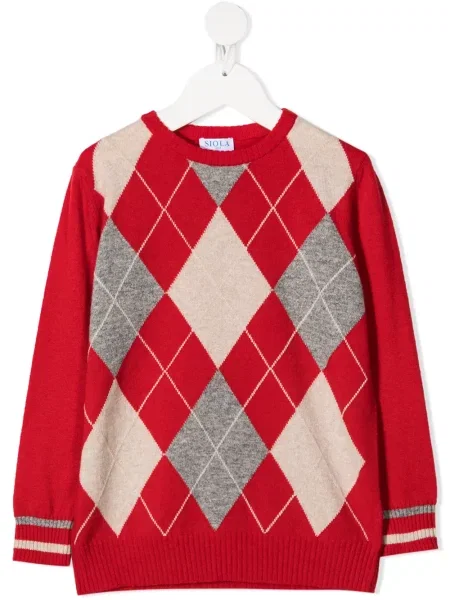 Sweter dziecięcy Siola czerwony