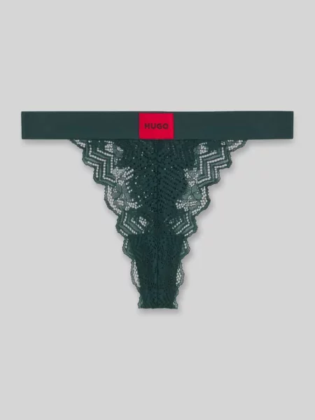Stringi z kobiecej koronki model ‘TRING RL LACE’ Hugo