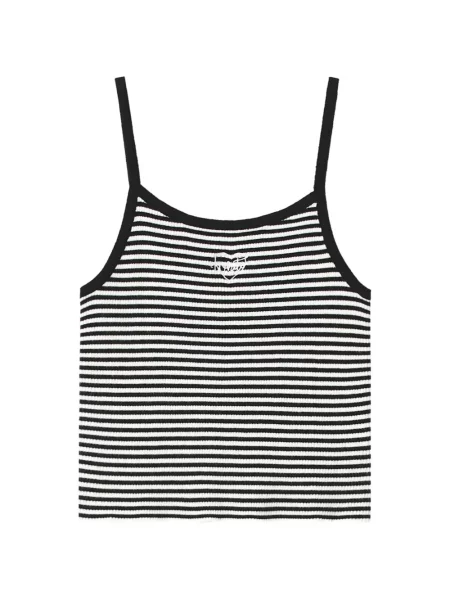 Top Chocoolate tricotate negru