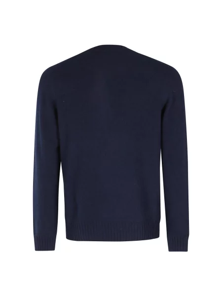 Sweter Gran Sasso z kaszmiru niebieski