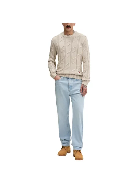 Tommy Jeans Svetr béžová