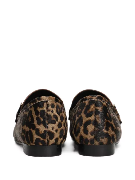 Pantofi loafer Bibi Lou cu imagine cu model leopard maro