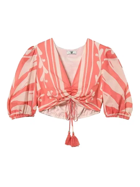 Cropp top Twinset portocaliu