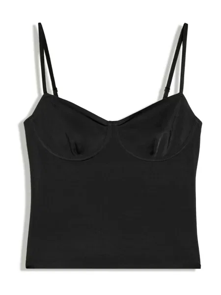 Bershka Top negru