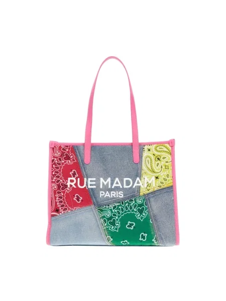 Shopperka Rue Madam z wzorem paisley